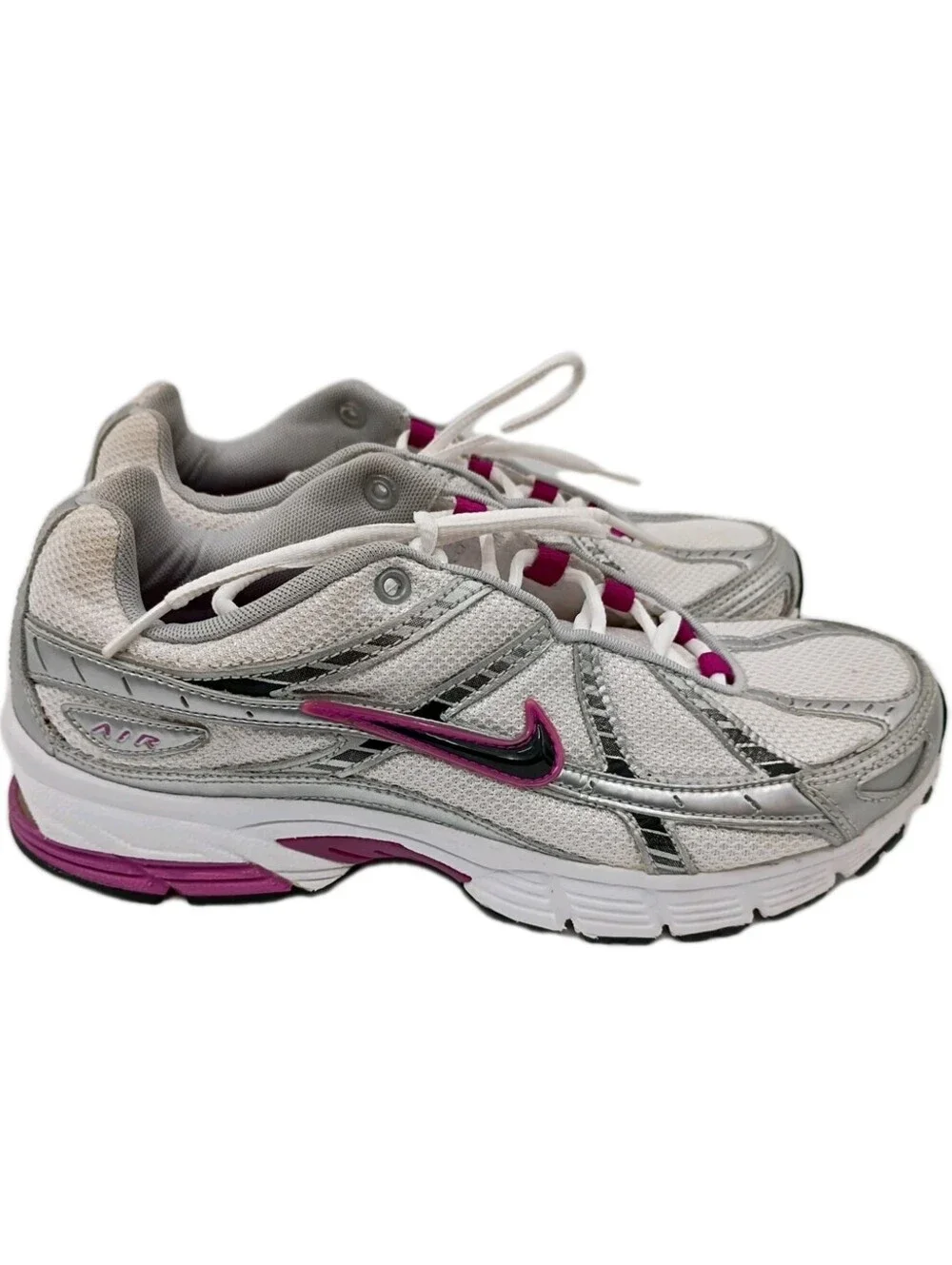 NIKE Air N'sight III BRS 1000 Shoes Womens 9.5 White Low Top Sneakers 318183-101
